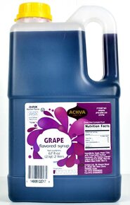 Achva - Grape Flavored Syrup 4L