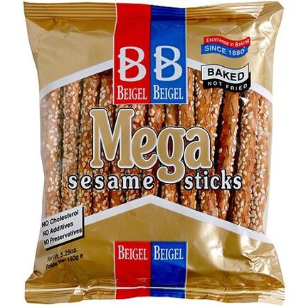 Mega Sesame Pretzel Sticks - Beigel Beigel