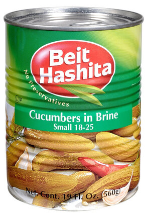 Small Cucumbers in Brine - Beit Hashita 18-25