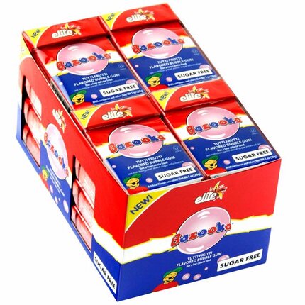 Sugar Free Tutti Fruitti Bazooka Chewing Gum - Elite