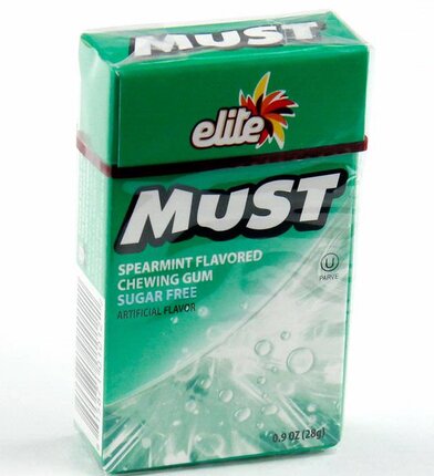 Spearmint Flavored Must Gum - Elite