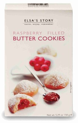 Rasberry Jam Filled Cookies - Elsa Story