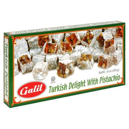 Pistachio Flavored Turkish Delight - Galil