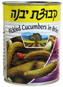 Mini Cucumbers in Brine - Kvuzat Yavne 18-25