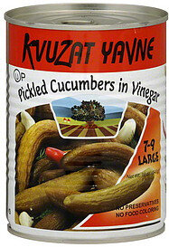 Large Cucumbers in Vinegar - Kvuzat Yavne 7-9