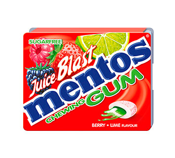 Strawberry Mentos Blast Gum