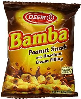 Bamba with Hazelnut Cream Filling - Osem