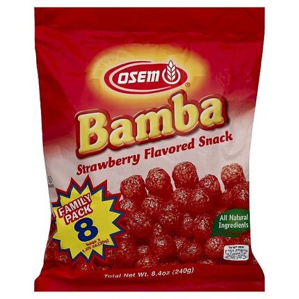 Strawberry Flavored Bamba - Family Pack - Osem