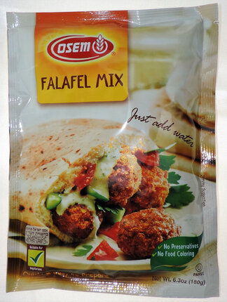 Osem - Falafel Mix Envelope, 6.3-Ounce Packages