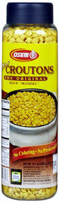 Osem - Mini Mandel Croutons, 14.1-Ounce Canisters