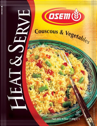Heat & Serve Couscous & Vegetables Mix - Osem