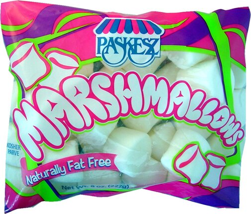 White Marshmallows - Paskesz 8oz Bag