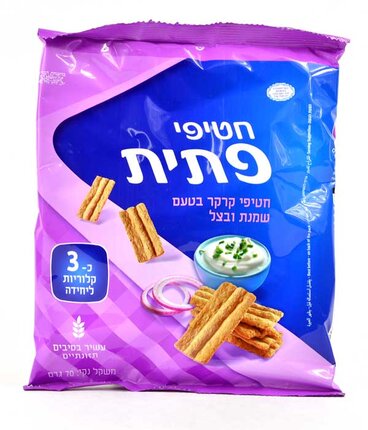 Patit- Sour Cream and Onion Flavored Cracker Snacks