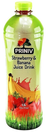 Strawberry Bananna Juice - Priniv 2L