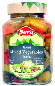 Pickled Mixed Vegetables in Brine - Sera