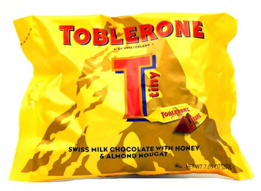 Toblerone - Swiss Milk Chocolate with Honey and Almond Nougat