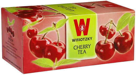 Wissotzky Cherry Tea - Box of 25 Bags