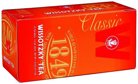 Wissotzky Classic Tea - Box of 25 bags