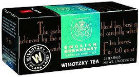 Wissotzky English Breakfast Tea - Box of 25 Bags
