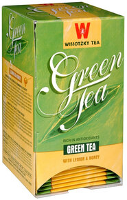 Wissotzky Green Tea with Lemon & Honey