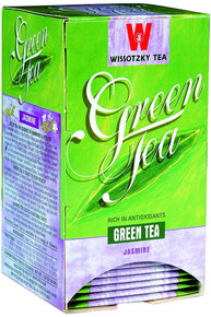 Wissotzky Jasmine Green Tea - Box of 20 Bags