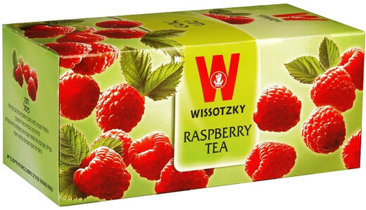 Wissotzky Raspberry Tea - Box of 25 bags