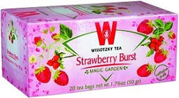 Wissotzky Strawberry Burst Tea - Box of 20 bags