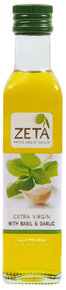 Zeta Extra Virgin Olive Oil with Basil & Garlic 250ml