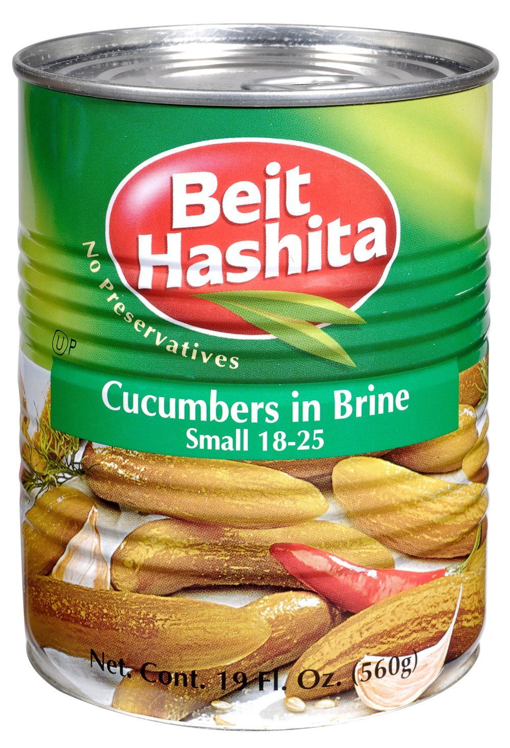Small Cucumbers in Brine Beit Hashita 1825 Groceries By Israel