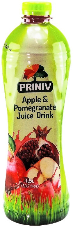 Apple and Pomegranate Juice Priniv Groceries By Israel
